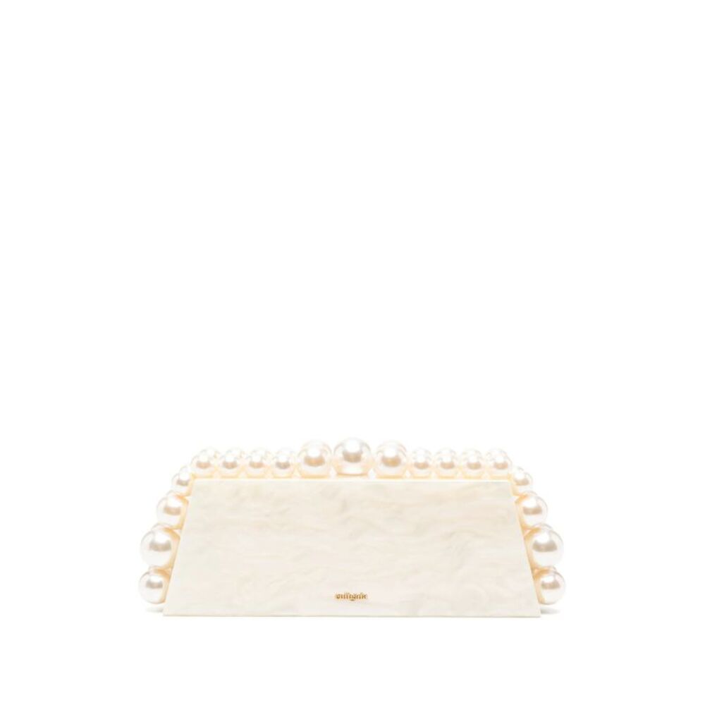 Cult Gaia Neutrals Clutch Bags Women